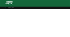 Desktop Screenshot of higginselectric.com